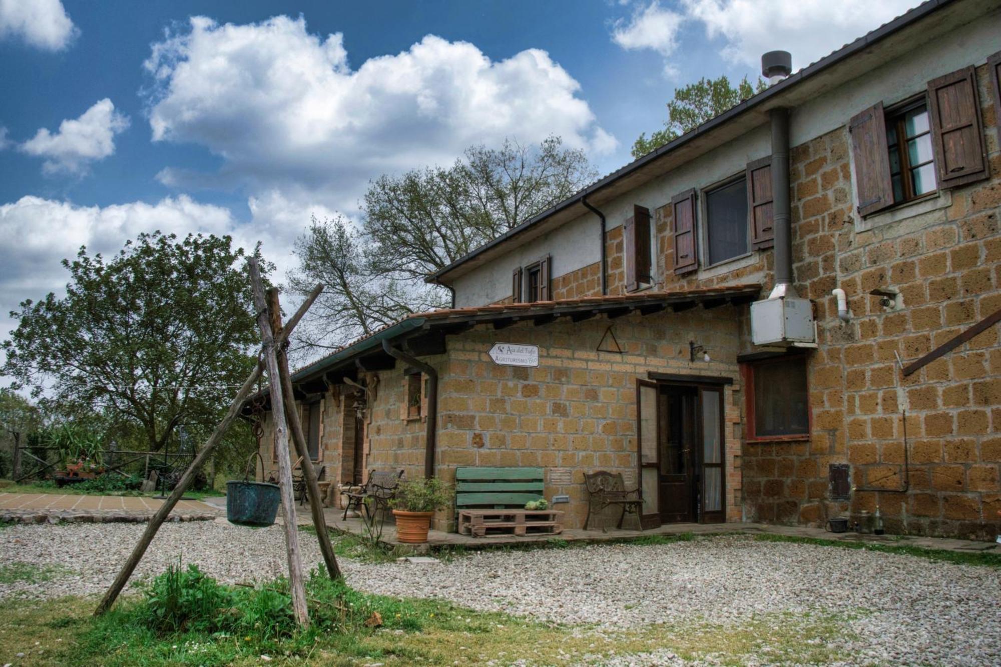 Bio Agriturismo Aia Del Tufo Sorano  ภายนอก รูปภาพ